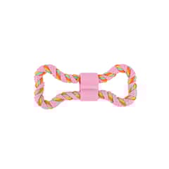 HOMEWELL - Cuerda Rosado para Morder Diseño Hueso