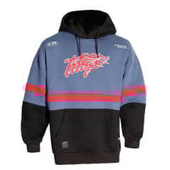 WHATUP - Polerón Oversize Mutt Hoodie Blue Petrol - Azul