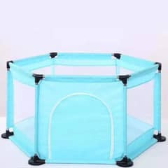 ACTUAL - Corral Para Bebés Celeste Con 30 Bolas