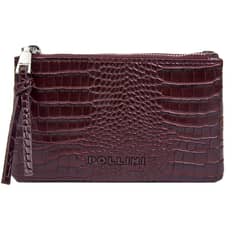 POLLINI - Billetera Mujer Burdeo - Burdeos