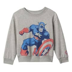 GAP - Polerón Marvel Sin Cierre Gris