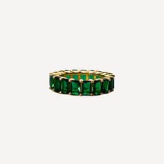 SUCCESS - Anillo Baguette Green Be You Joyas