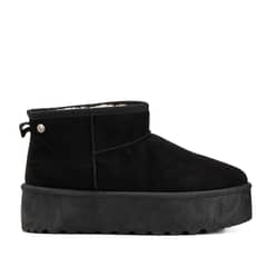 WEIDE - Botin Negro Casual Mujer LT123