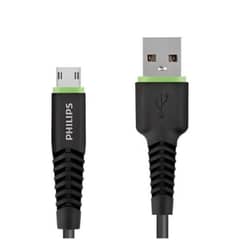 PHILIPS - Cable USB A Micro USB 12Mts Negro DLC1530U
