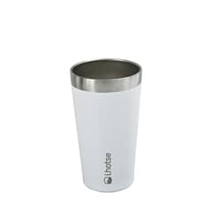 LHOTSE - Vaso Térmico Insulado Camping 480ml Black - Blanco