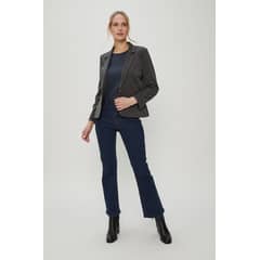 MA GRIFFE - Blazer Gris Marengo Mujer Magriffe