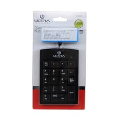 ULTRA - TECLADO NUMERICO USB - Negro