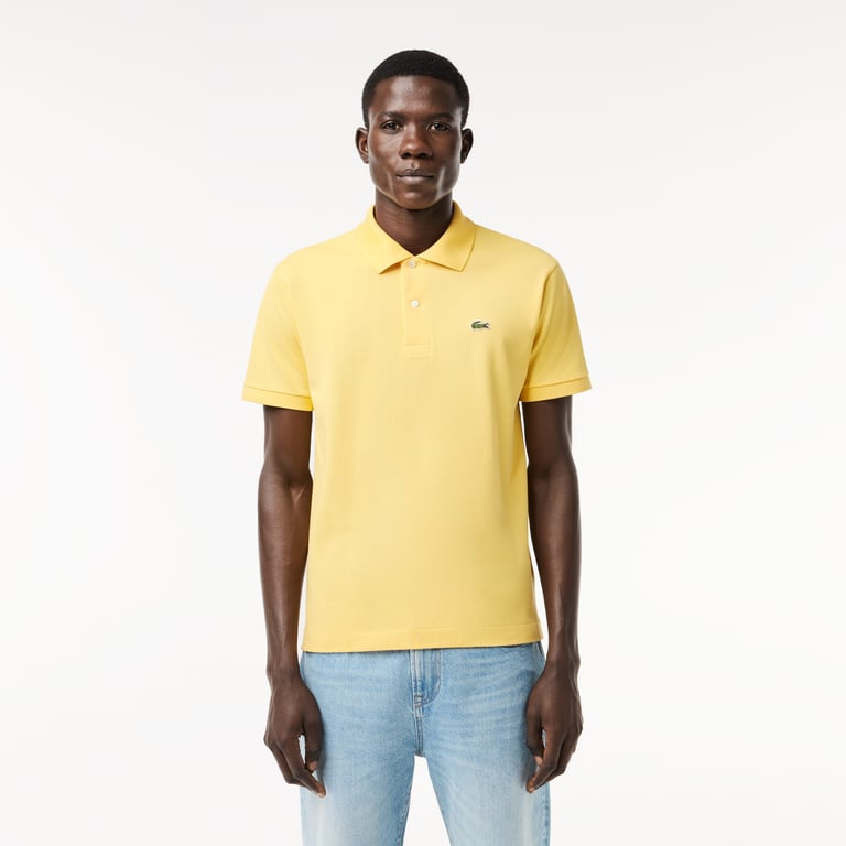 Polera amarilla hombre on sale