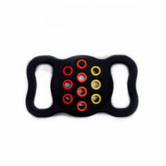 GENERICO - Funda de Airtag para Collar de Mascota Perro o Gato Color Negro-Colores