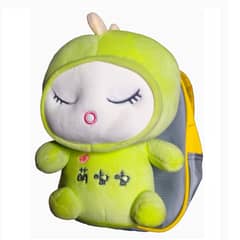 GENERICO - Mochila Con Arnés De Seguridad Bebé Niños Diseño- Muñeco Verde