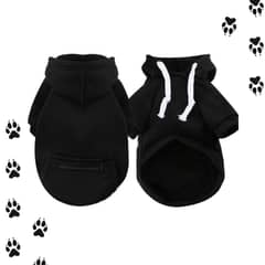 GENERICO - Poleron Negro con Capucha Talla L