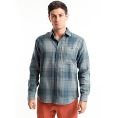 KANNU - Camisa Leñadora Fitz Roy Hombre Gris