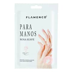 FLAMENCO - Pack 10 Mascarillas Blanqueadoras para Manos Rosas 40ml