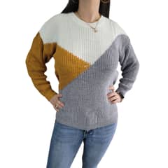 GENERICO - Sweater Mujer Manga Larga Colorido