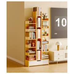 HOMER DESIGN - Organizador Multiuso Living Escritorio Libros 51x19x169cm marron