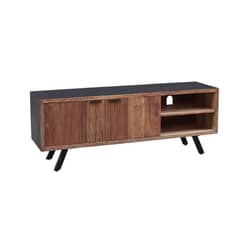 MUEBLES EL HERRERO - Rack Venecia 135x35x50cm