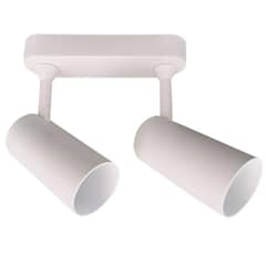 BP - Foco Sobrepuesto Arsis II 2 Luces Blanco Mate - Blanco