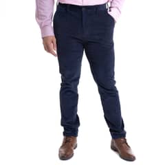 MCGREGOR - Pantalón Cotelé Spandex Azul Marino