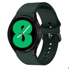 GENERICO - Correa Banda Silicona para Samusung Galaxy Watch 4 & 5 y 6 de 20mm Color Verde