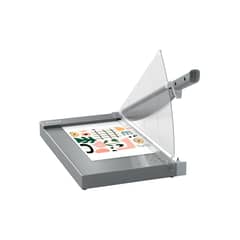 LEITZ - Guillotina de Palanca 1525G Precision Office Oficio Longitud de Corte 38 x 30 cm para 25 Hojas -