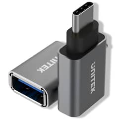 UNITEK - Adaptador OTG USB-C A USB 3.0 High Speed Y-A025CGY - Negro
