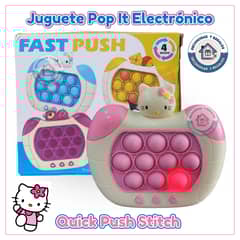 GENERICO - Popit Electronico Juguete Pop-it Quick Push Personaje Anima