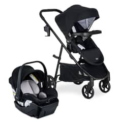 BRITAX - Coches Travel System Brook-Willow Onyx Glacier