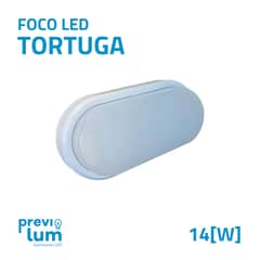 PREVILUM - Foco LED TORTUGA 14W Blanco Neutro