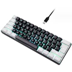 VENUS MIA - Teclado de juego 61 teclas - Negro