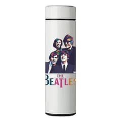 GENERICO - TERMO DIGITAL CON TERMÓMETRO - THE BEATLES - 450 ML