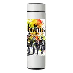 GENERICO - TERMO DIGITAL CON TERMÓMETRO - THE BEATLES - 450 ML