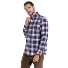 POTROS - Camisa Oxford Fantasía Azul POTROS_.