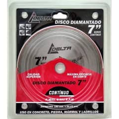 DELTA - PACK 10 Discos Diamantado 7" Continuo