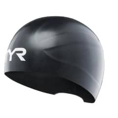 TYR - Gorra de natacion silicona negro Wall-breaker - Negro