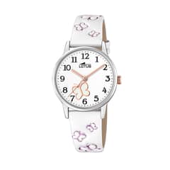 LOTUS - Reloj 18864/1 Blanco Infantil Junior Collection
