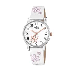 LOTUS - Reloj 18863/1 Blanco Infantil Junior Collection