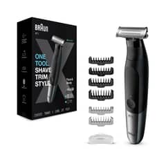 BRAUN - Recortadora de Barba XT5200 BlkSpcGry BOX