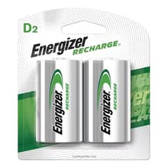 ENERGIZER - PACK 2 BATERÍAS D2 RECARGABLES