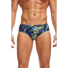GLORIAHOON - Tie Dye Traje De Baño Elástico Sexy Hombre