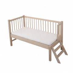 LUBABYCAS - Cama Cuna Colecho Madera 150*70*86cm Con Colchón