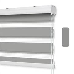 GENERICO - Roller Duo con Cenefa 250 x 240 - Gris