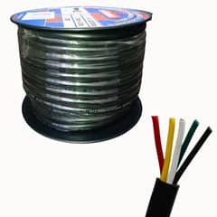 NEWOCIO - Cable automotriz 5 Vías número 14 carrete 30 metros sellado