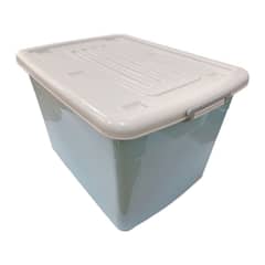 GENERICO - Baul Organizador 150 Litros 77x48x57 cm Celeste Avymaq
