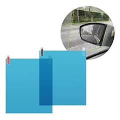 GENERICO - Pack X2 Lamina Antiempañante Anti Agua Autoadhesivo Autos
