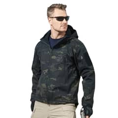 GENERICO - Chaqueta Táctica Softshell Impermeable