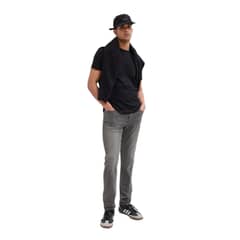 GAP - Jeans Slim Hombre Gris