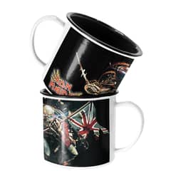 SM - Taza Enlozada Lechera Iron Maiden Clasico
