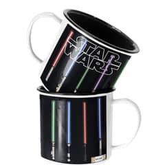 SM - Taza Enlozada Lechera Sable Luz Star Wars Jedi