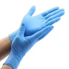 GENERICO - Guantes de nitrilo - Sin polvo - Azul - Xl