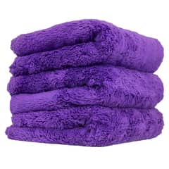 CHEMICAL GUYS - Paño de Microfiber Towel 16″ X 16″ 3 Pack Purple